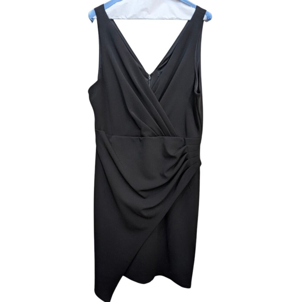 Guess Dress Black Sleeveless Side Knot Stretch